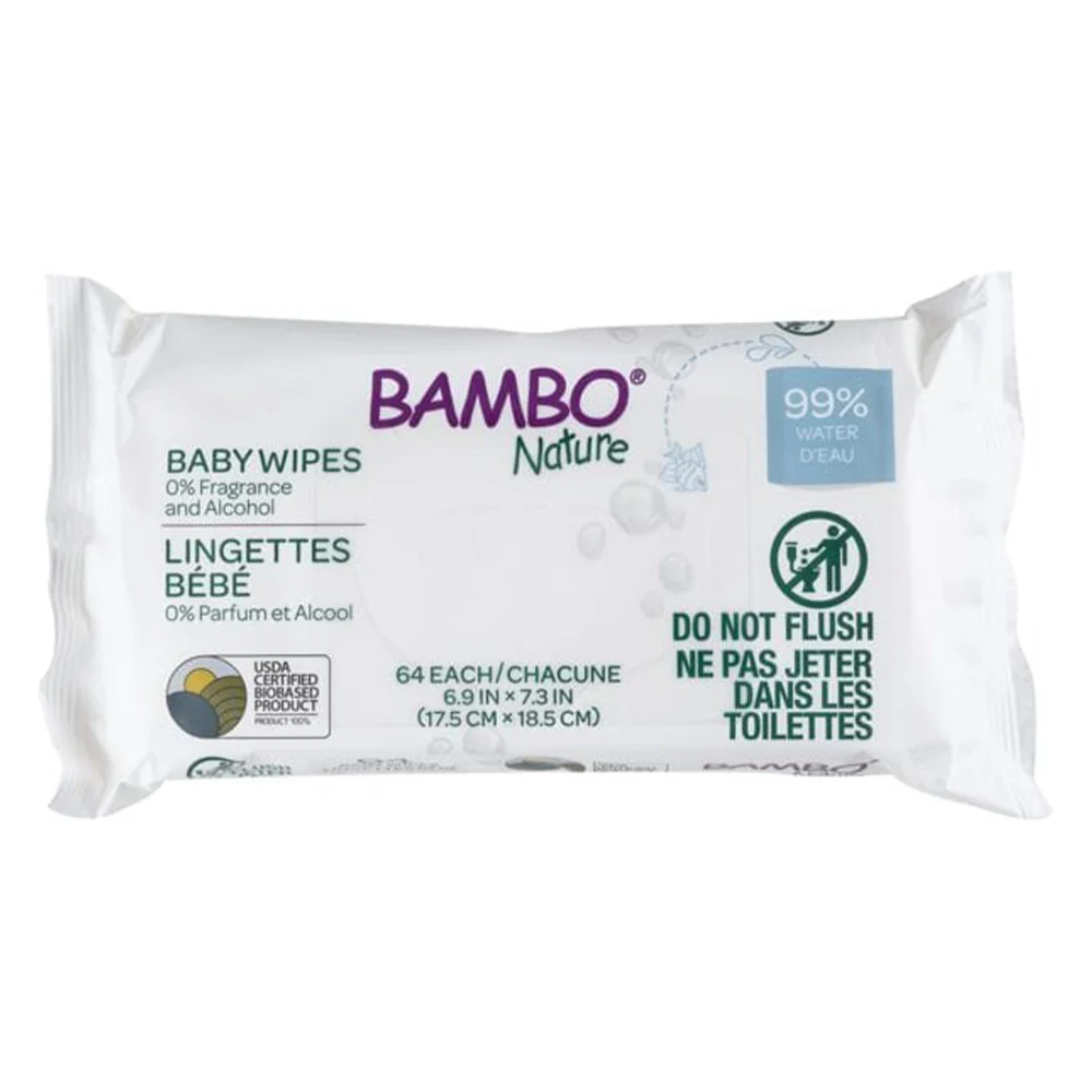 BAMBO NATURE LINGETTES